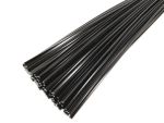 Kunststoffschweißdraht PE-LD 6mm Dreikant Schwarz 1kg Stäbe